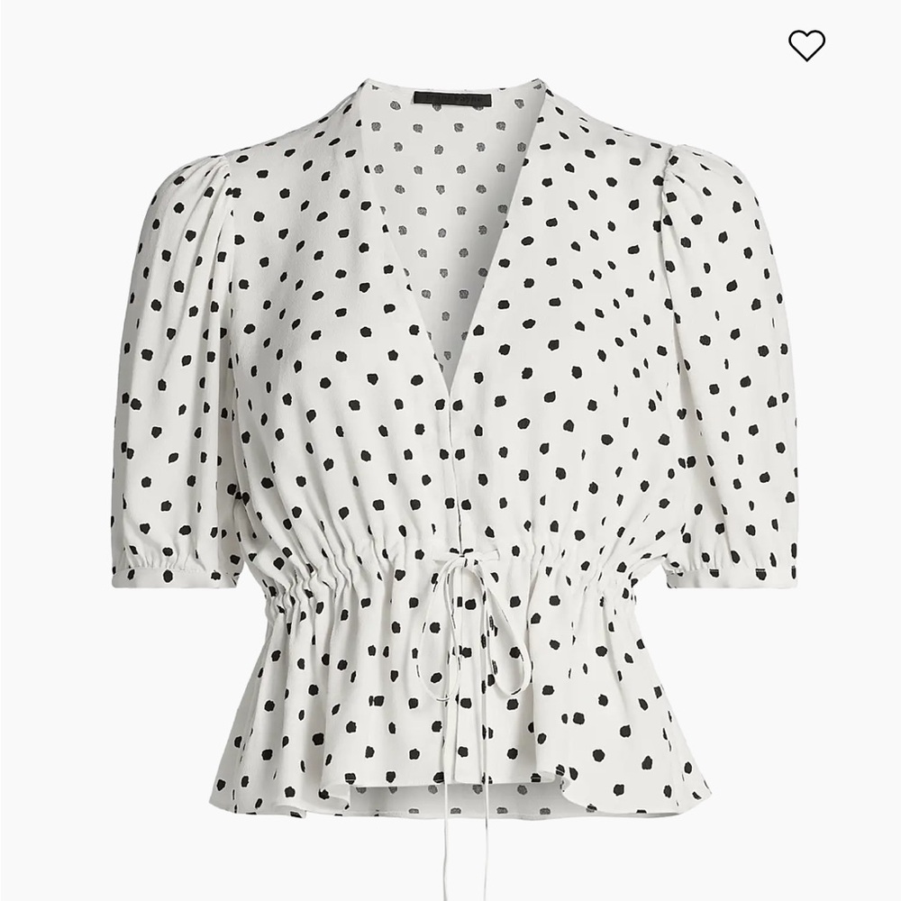 Jenni Kayne Sawyer Dot Blouse